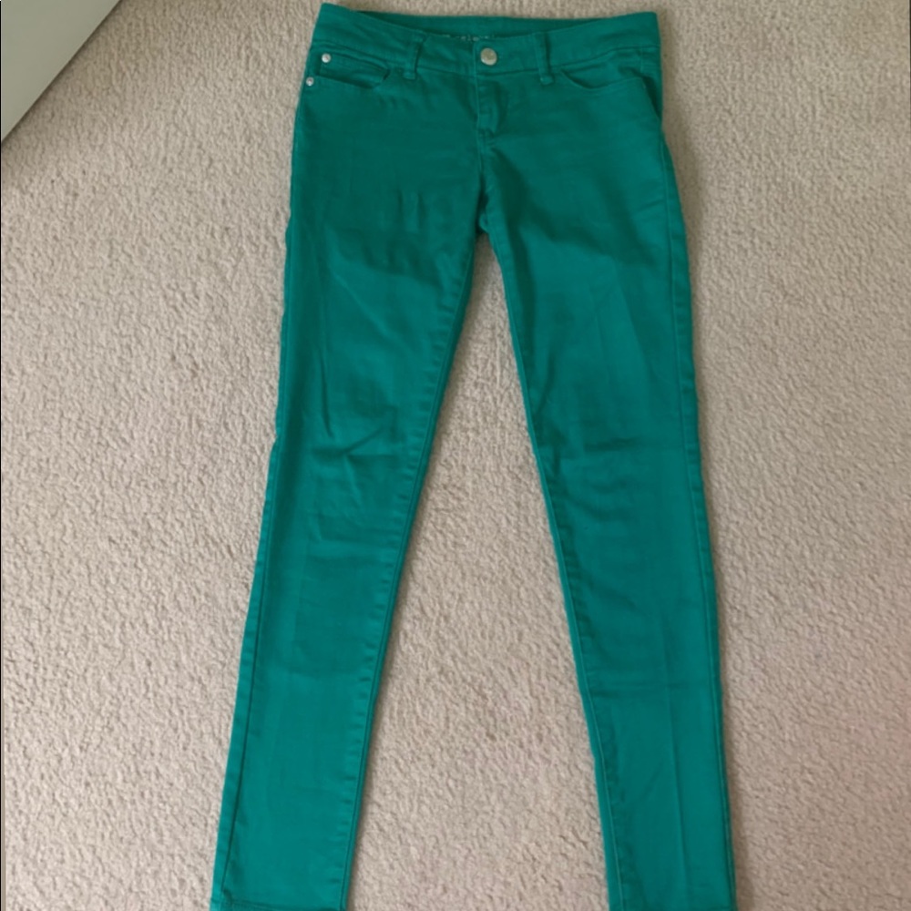 Green pants